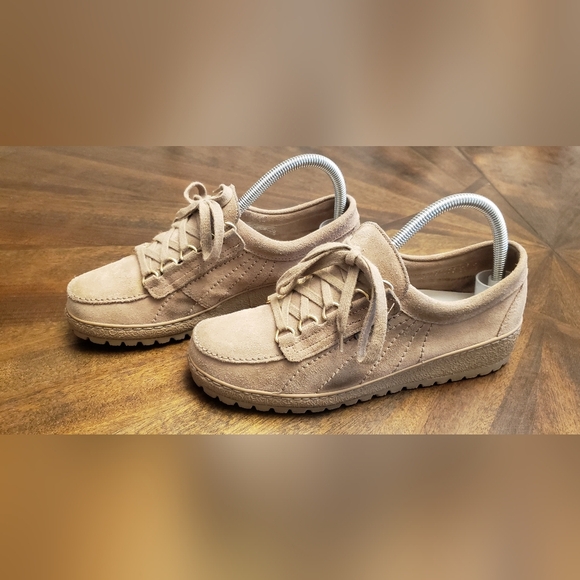 Mephisto Lady Originals Suede Walking Shoes - Tan, Women's Size 8.5 US - Picture 11 of 16
